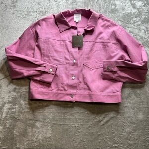 Le LIS Pink Women's Jacket NWT